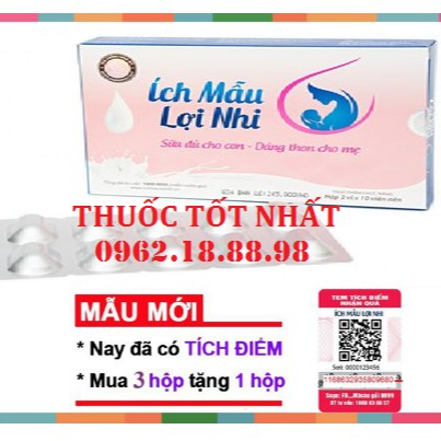 [Hàng công ty] Ích mẫu lợi nhi new - ích mẫu lợi nhi  hỗ trợ tăng số lượng và chất lượng sữa mẹ.