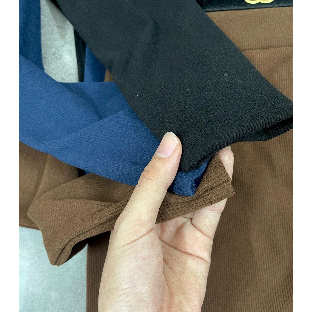 Set áo chân váy body siêu tôn dáng - Hàng L1