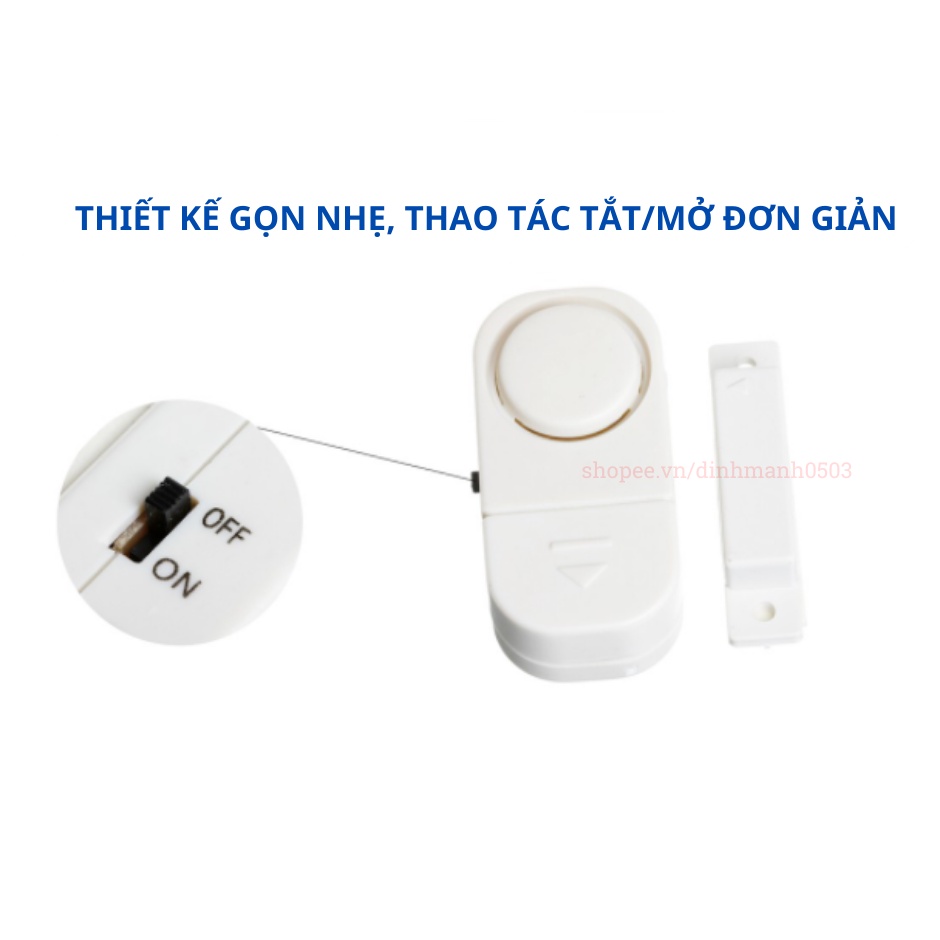 Thiết bị chống trộm gắn cửa – Chuông cửa báo động chống trộm