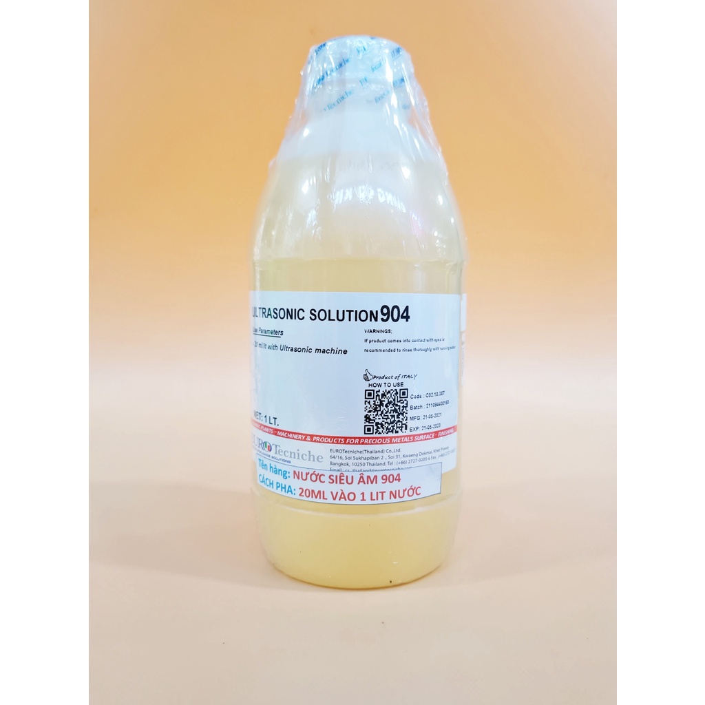 NƯỚC SIÊU ÂM 904 ITALY,NƯỚC RUNG 904 ITALY
