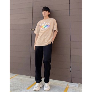 Tee basic tan Uncover chính hãng/ Áo thun nam nữ