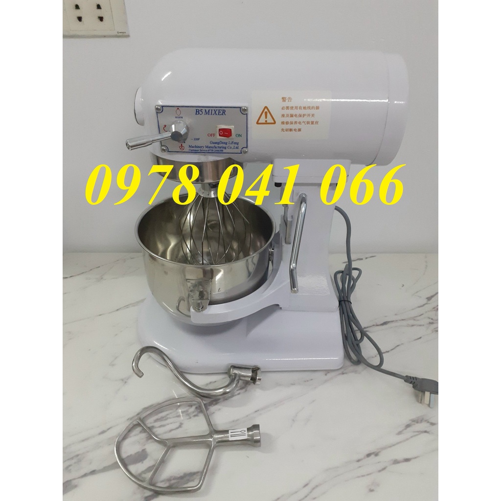 MÁY TRỘN BỘT,NHÀO BỘT CÔNG NGHIỆP B5 BẢO HÀNH 1 NĂM