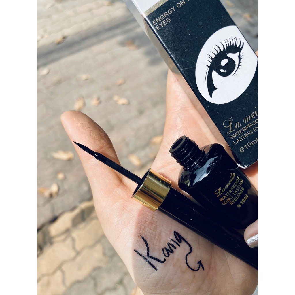 Kẻ mắt lọ Lameila Waterproof Long Lasting Eyeliner nội địa lâu trôi chống nước thanh mãnh eyeliner chính hãng sỉ Kang | BigBuy360 - bigbuy360.vn