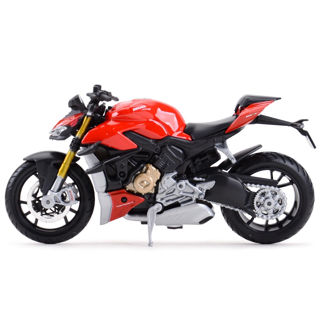 Mô Hình Xe Mô Tô Ducati Super Naked V4 S Tỉ Lệ 1/18 Maisto