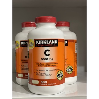 Vitamin c 1000mg kirkland 500v - hàng mỹ