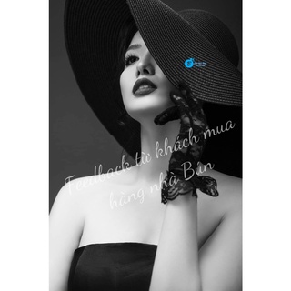 Mũ/ Nón Cói Trơn Vành Rủ 50cm