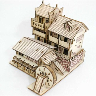 Mô hình lắp ráp gỗ 3D Phượng Hoàng Cổ Trấn