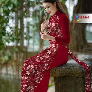 Vải áo dài bộ áo dài nữ
