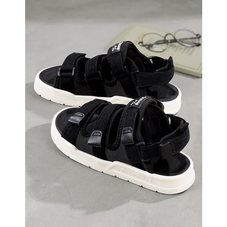 Sandal Nữ Đi Học Unisex Nam Nữ Đế Êm 3 Quai,Dép Quai Hậu Nữ Siêu Đẹp