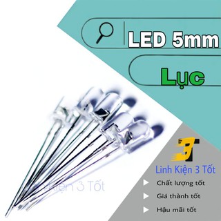 Led xanh lục 5mm
