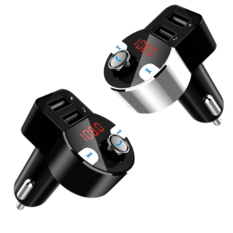 Tẩu Sạc Xe Hơi Tích Hợp Máy Nghe Nhạc MP3 Bluetooth Cổng USB