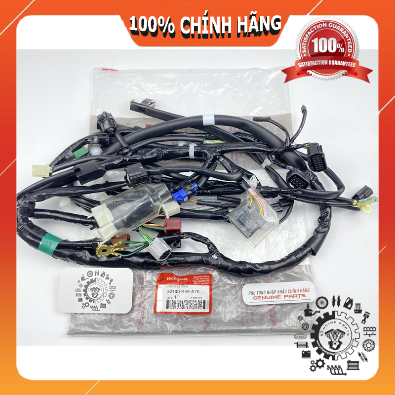 Bộ dây điện sườn VARIO CLICK 150 2018 2021 chính hãng Honda 32100K59A70 / 32100-K59-T10