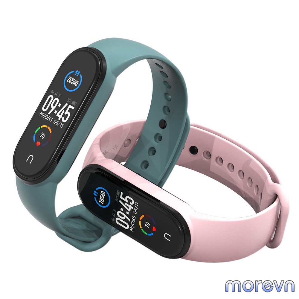 Dây Đeo Silicone Thay Thế Cho Đồng Hồ Thông Minh Xiaomi Mi Band 7 6/5