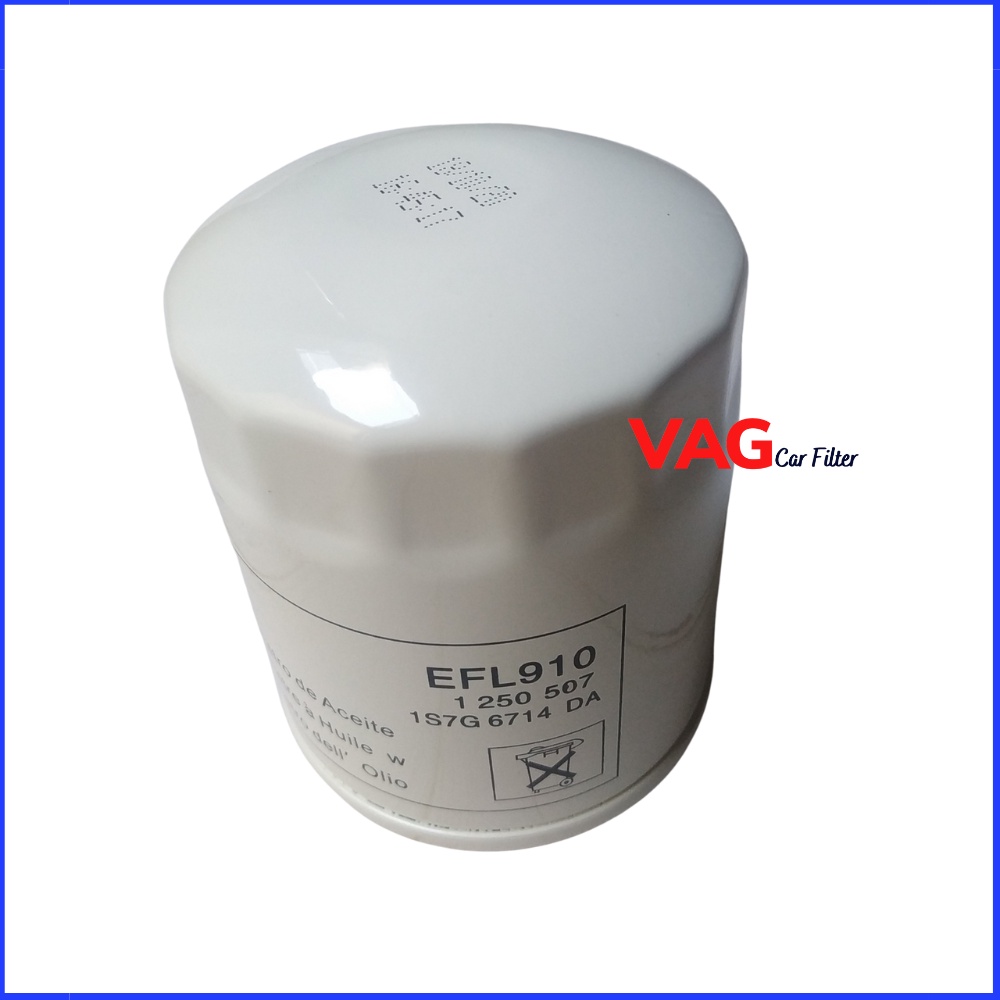 Lọc dầu  Ford Ecosport, Fiesta, Focus, Laser, Mondeo, Escape - Lọc sắt 1S7G6714DA, Sản phẩm có van an toàn
