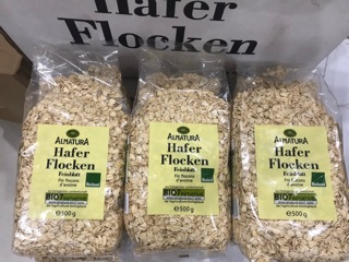 Yến mạch Hafer flocken 500g Đức