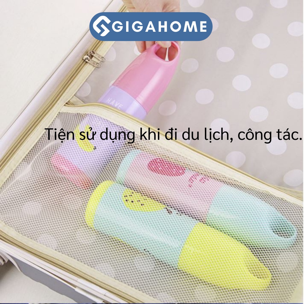Hộp Đựng Bàn Chải, Kem Đánh Răng Du Lịch Có Quai Cầm GIGAHOME Họa Tiết Đáng Yêu 5309
