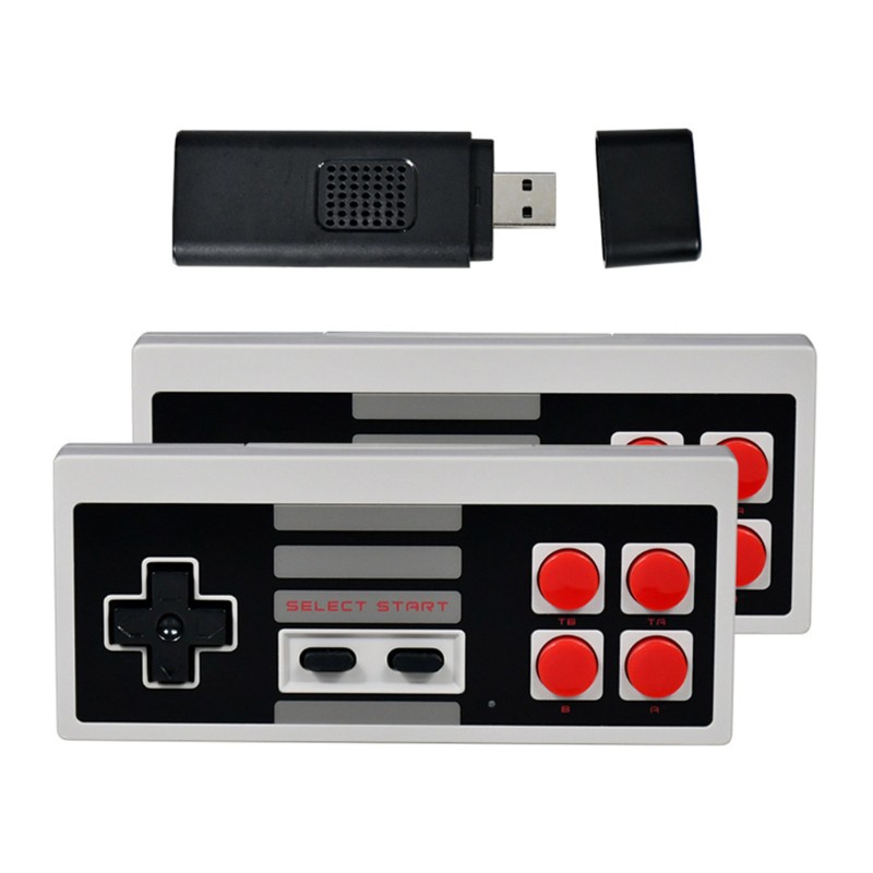 CRE  PK02 USB Game Console 620 NES Video Games Player Controller with TV Stick