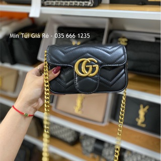 [ẢNH THẬT] - Túi chữ G quai xích 18cm