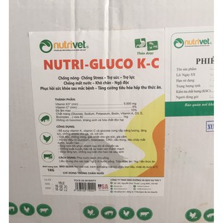 Điện giải Gluco K-C 5%