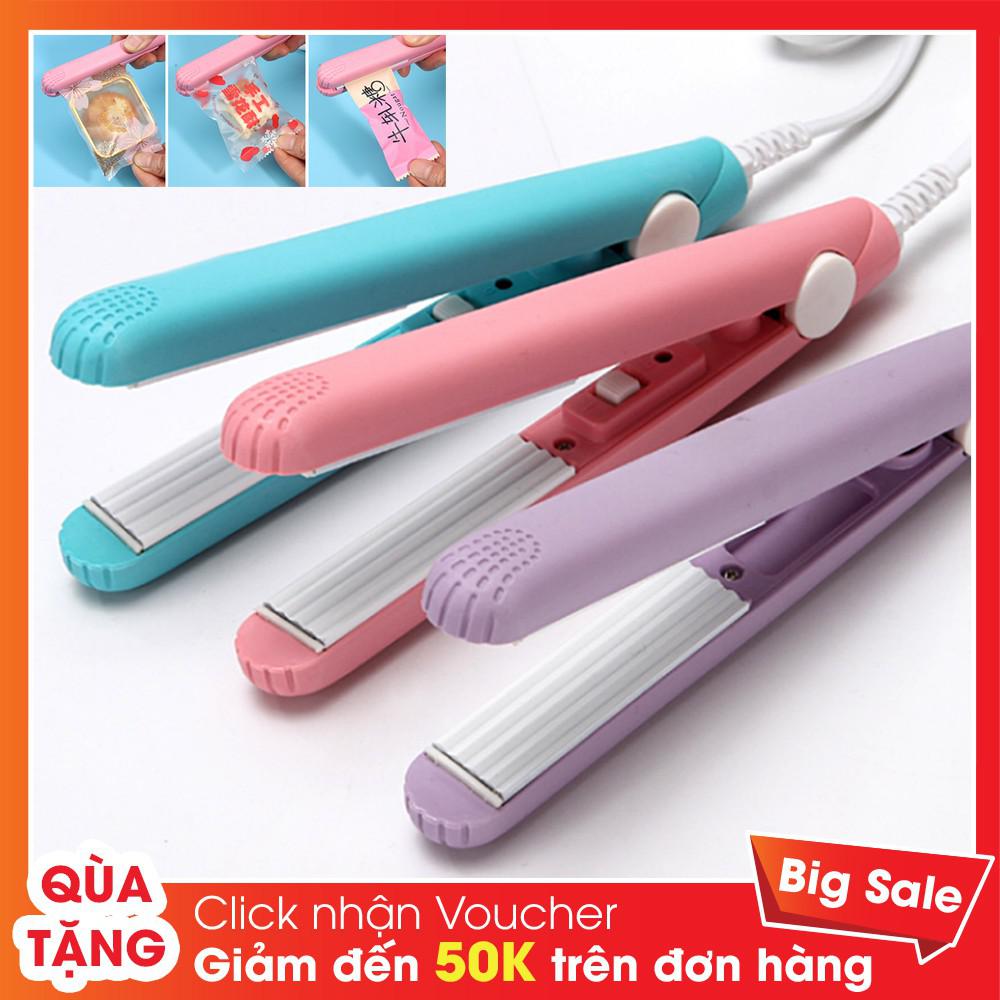 Máy Dập Xù Tóc Mini Hàn Quốc Cao Cấp Full Box Loại Tốt - Có Hộp Đựng Tiện Lợi