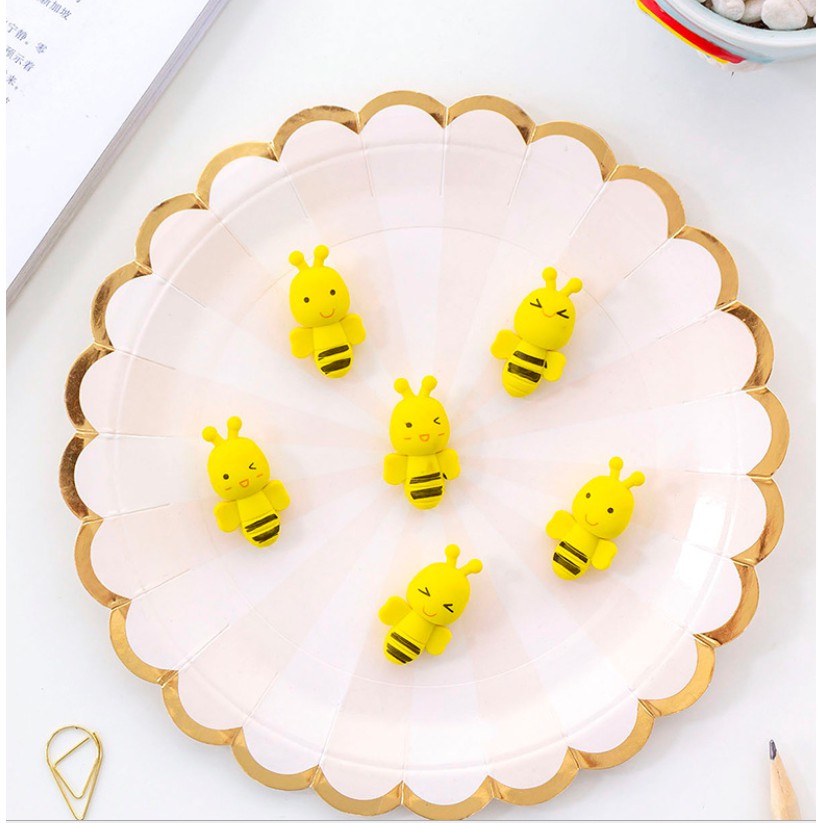 Tẩy con ong_ Tẩy bút chì hình con ong vàng cho bé