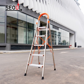 Thang nhôm ghế cao cấp 5 bậc PRO DAMITA Hàn Quốc. Kiểm tra hàng trước khi nhận sản phẩm. Bảo hành 24 tháng tại hãng