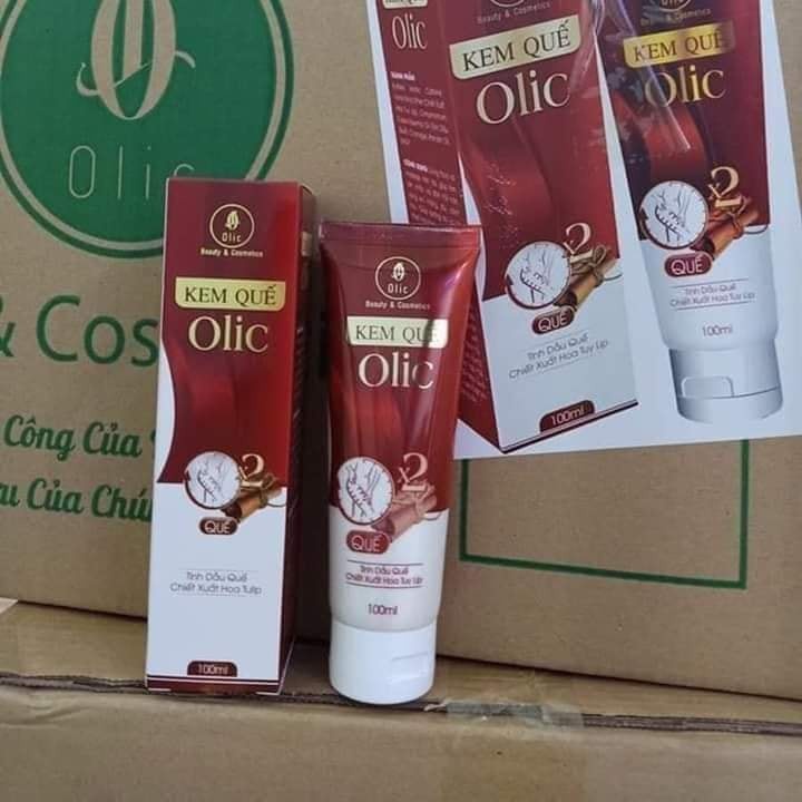 Kem tan mỡ quế olic hàng chính hãng đãnh tan mỡ thừa mông bụng đùi và bắp tay dung tích 100ml