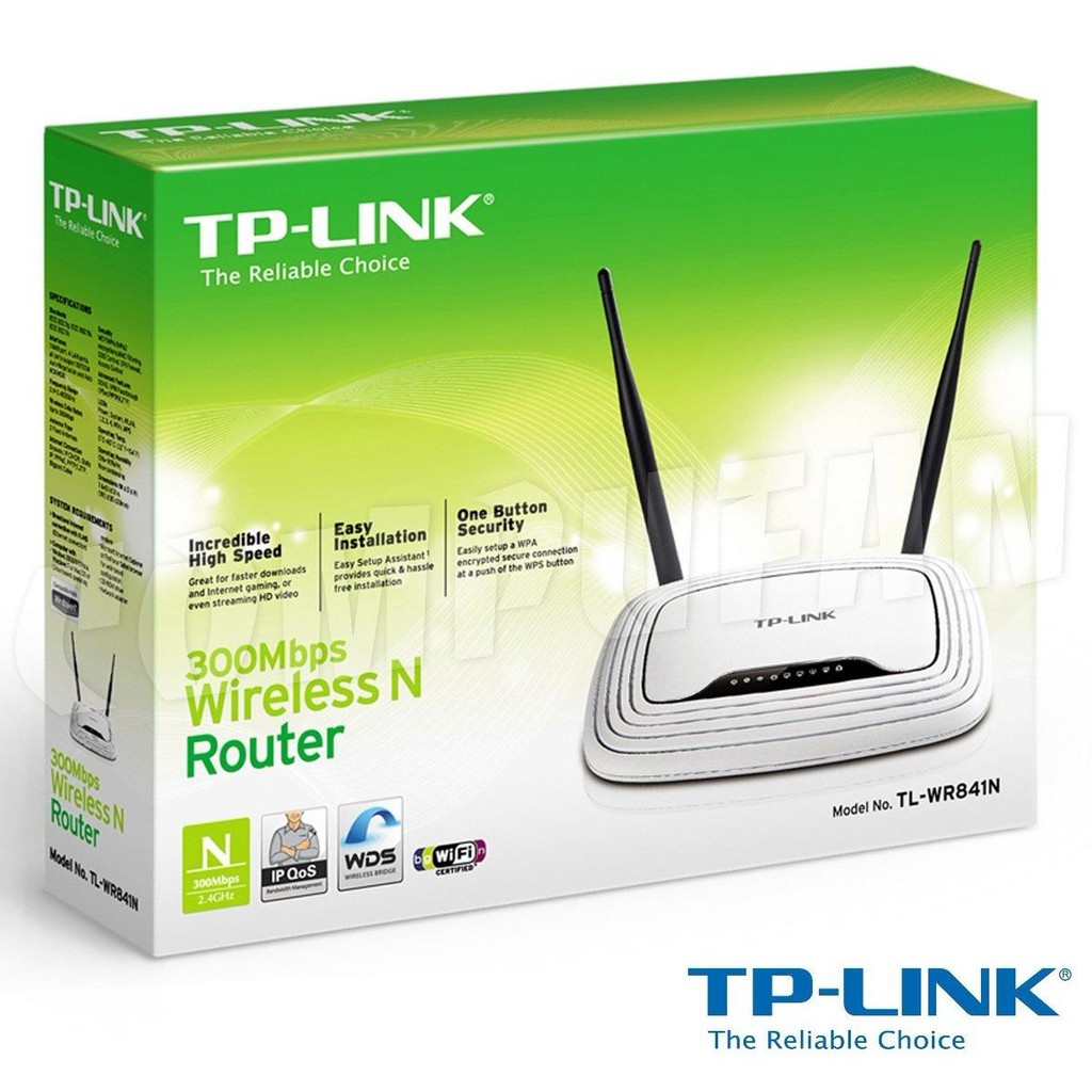 Router wifi TP-Link TL-WR841N tặng 1 đèn led siêu sáng 1000000369+1000000558