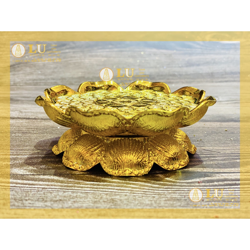 Đế oản vàng cỡ 12cm | LU