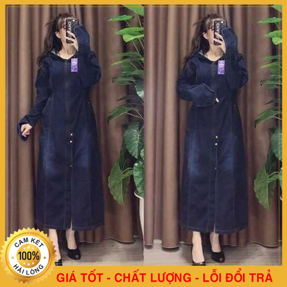 Áo Chống Nắng Bò Toàn Thân Chất Vải Bò Jean Cao Cấp - Dày Dặn - Co Giãn -Chống Tia UV - Làm Mát- Chống Nắng Hiệu Qu