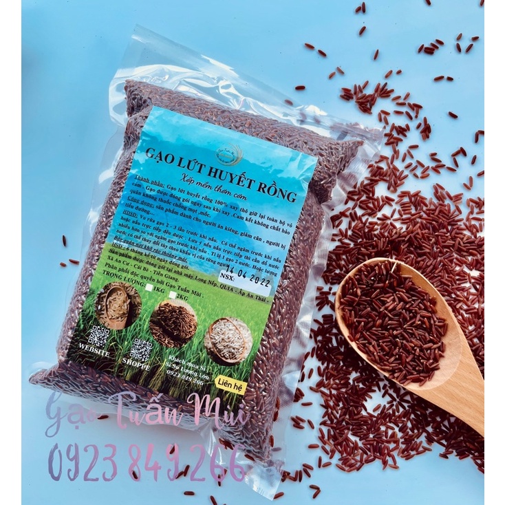 5Ký Gạo lứt huyết rồng (Hút Chân Không)