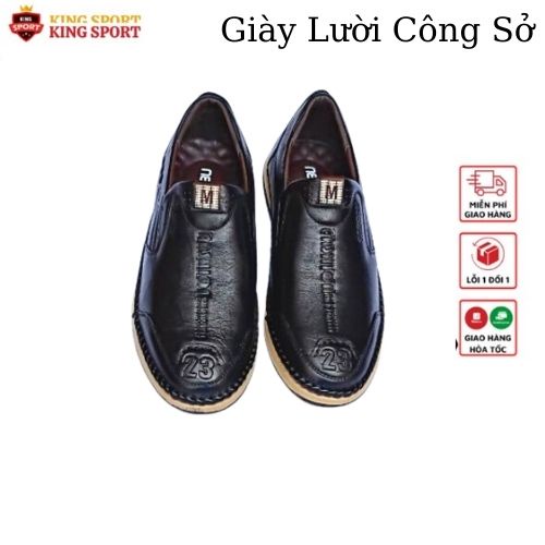 Giày tây nam cao cấp - Giầy nam công sở cao cấp da bò - Bảo hành 12 tháng