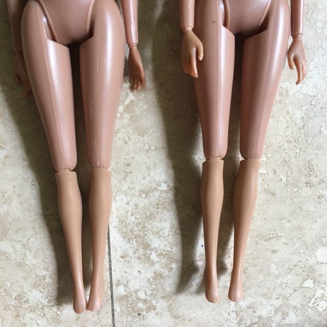 B3B- Cơ thể búp bê 11 khớp gắn vừa đầu búp bê barbie