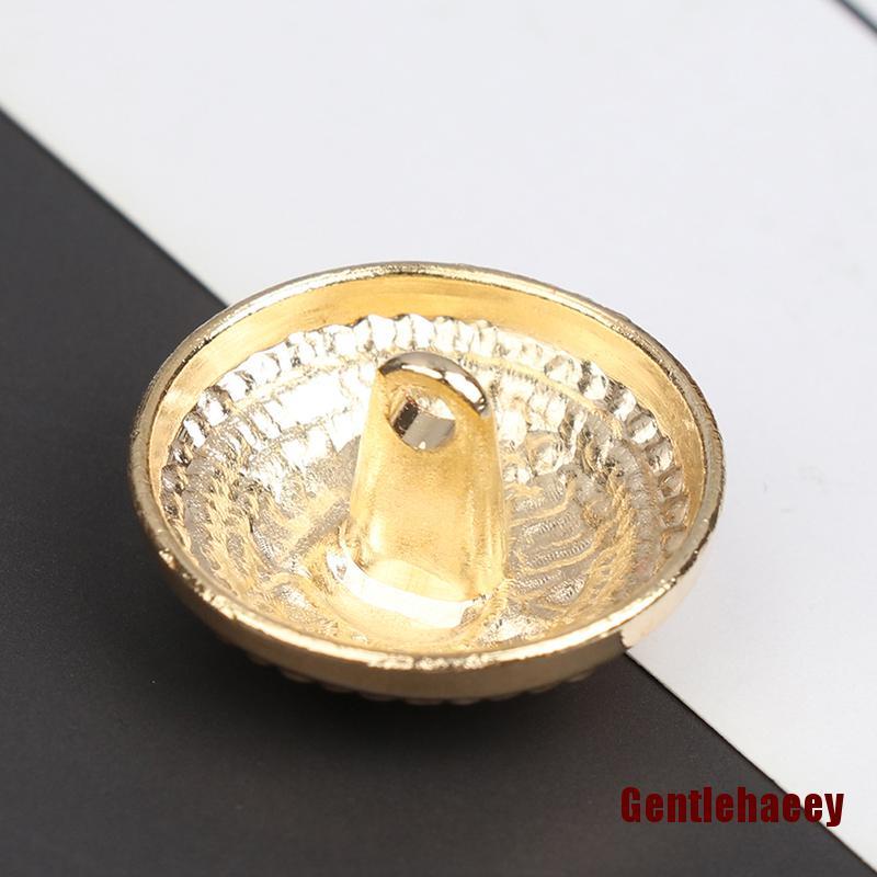 Bộ 10 Nút Áo Kim Loại Hình Sư Tử