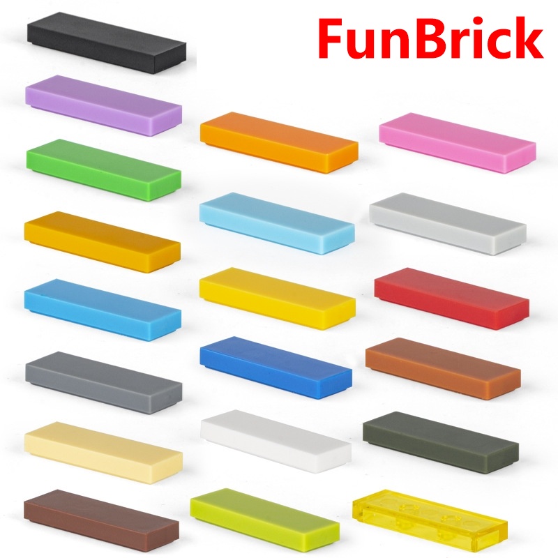 Bộ 50 Viên Gạch Phẳng 1x3 63864 Đồ Chơi khối xây dựng nổi tiếng Cổ Điển Blcok