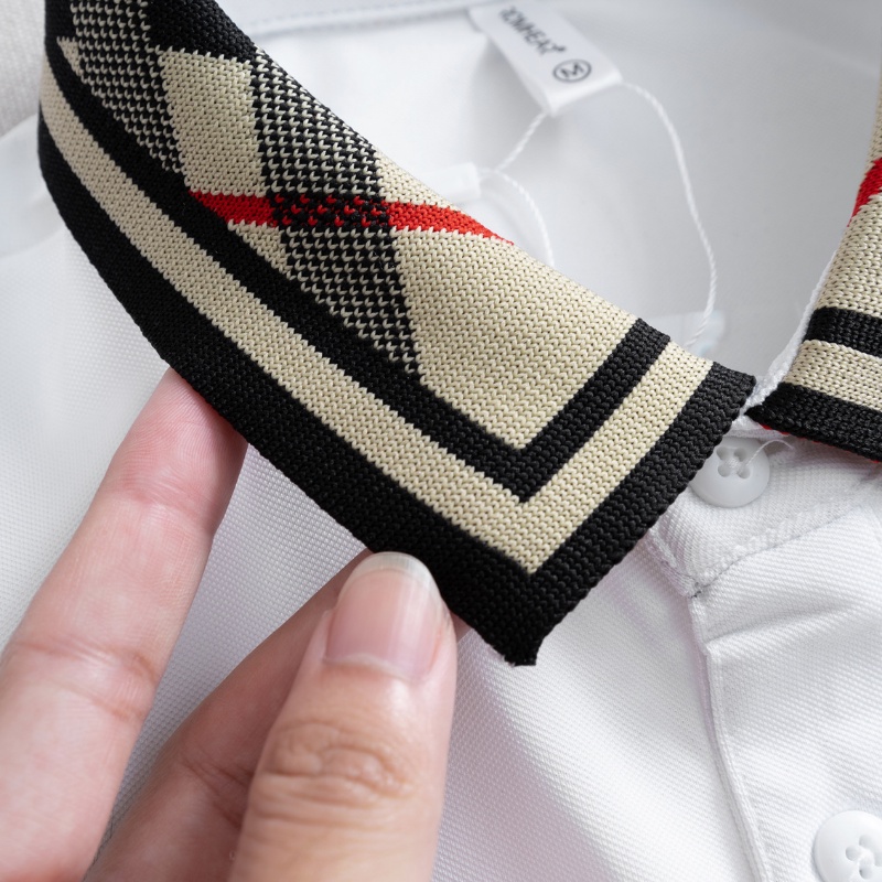 Áo thun polo nam Burberry  cổ bẻ tay ngắn PEGASUS vải cá sấu cotton mềm mịn, chuẩn form trẻ trung sang trọng (ẢNH THẬT)
