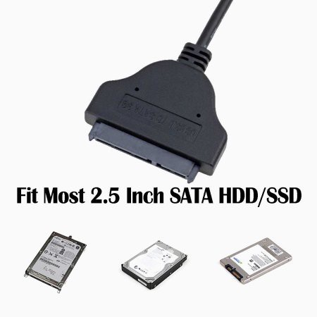 [Mã ELFLASH5 giảm 20K đơn 50K] Cáp USB 3.0 to SATA cho HDD 2.5'' cao cấp | WebRaoVat - webraovat.net.vn