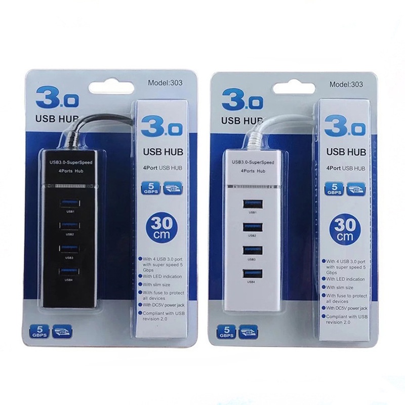 Hub chia usb 3.0 (1 thành 4) - tốc độ truyền:480mbps [CHẤT]