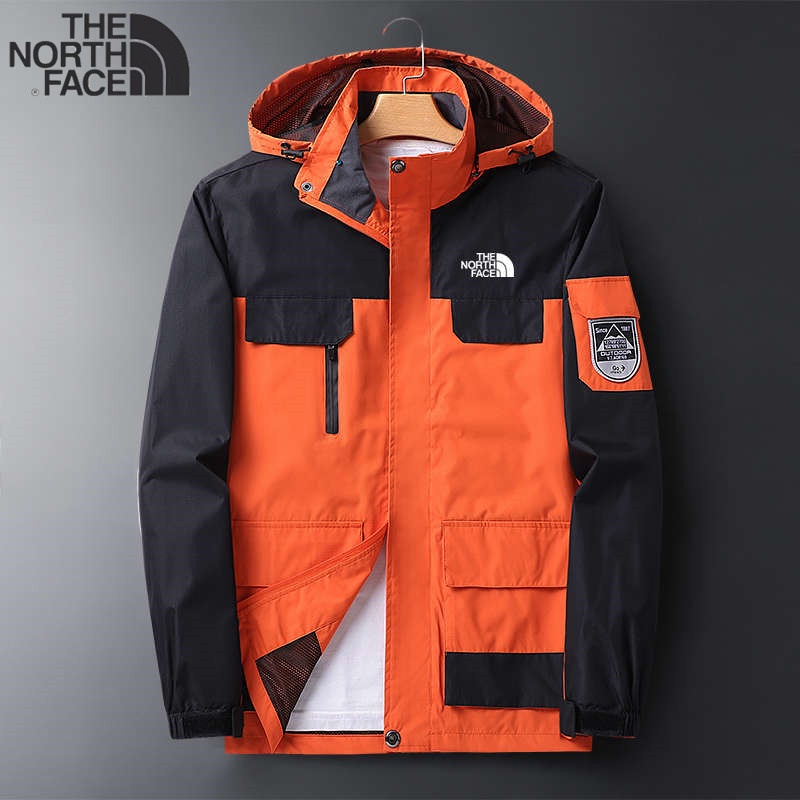 Áo Khoác TNF Chống Mưa / Gió Có Túi Thời Trang Cho Cặp Đôi
