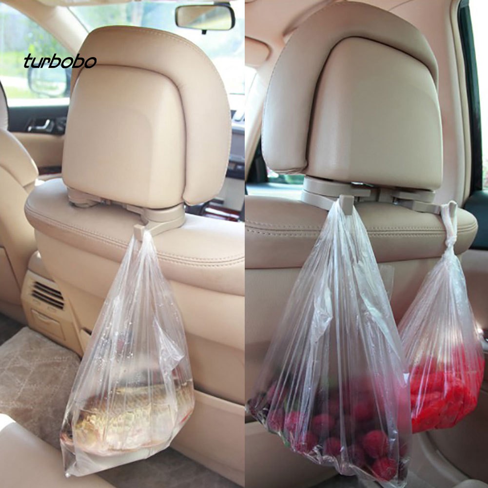 Móc Đôi Treo Đồ Gắn Ghế Ngồi Xe Hơi Tiện Dụng