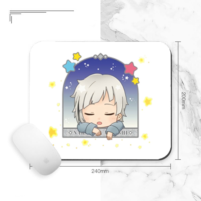 Miếng di chuột in hình anime chibi BUNGOU STRAY DOGS miếng kê chuột miếng lót chuột