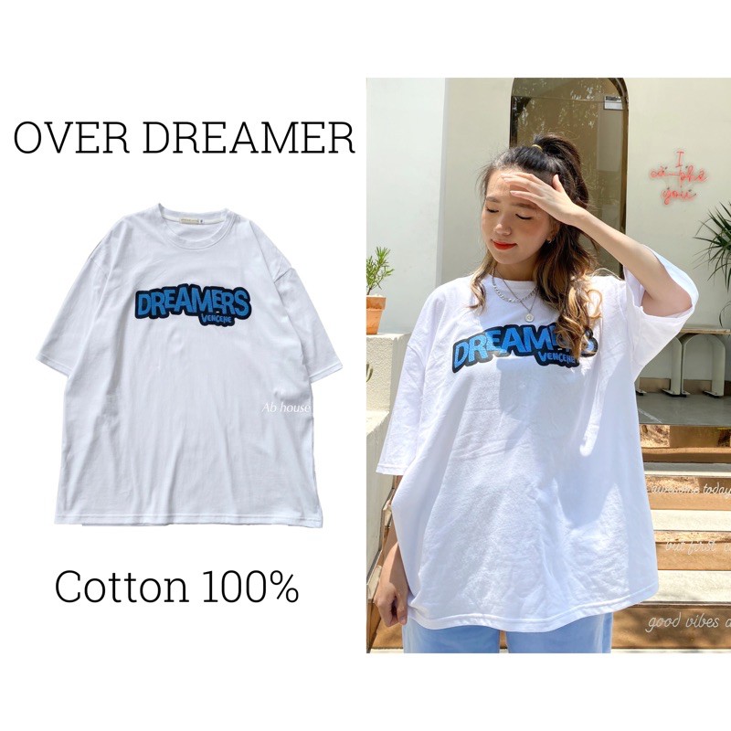 Áo Tay Lỡ DREAMERS BIGSIZE Nam Nữ Unisex (Ảnh thật/Có Sẵn) | BigBuy360 - bigbuy360.vn