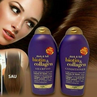 DẦU GỘI BIOTIN COLLAGEN TÍM LỚN 577ML