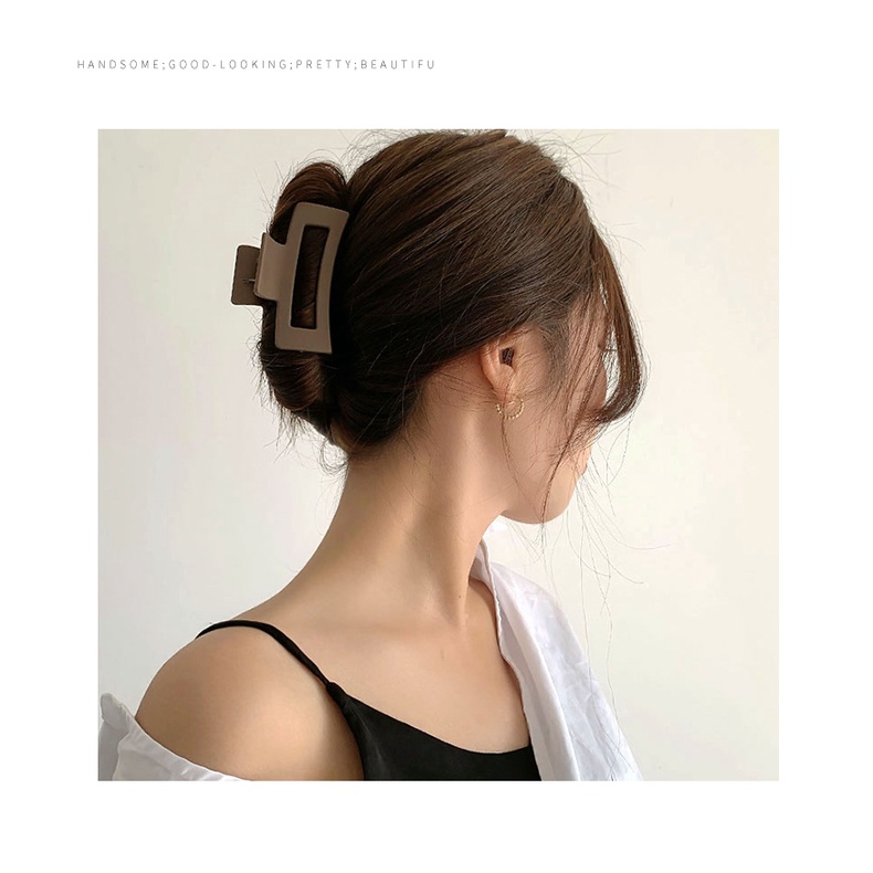 MOCHASHUKẹp tóc càng cua dáng vuông thời trang sành điệu dành cho phái đẹp