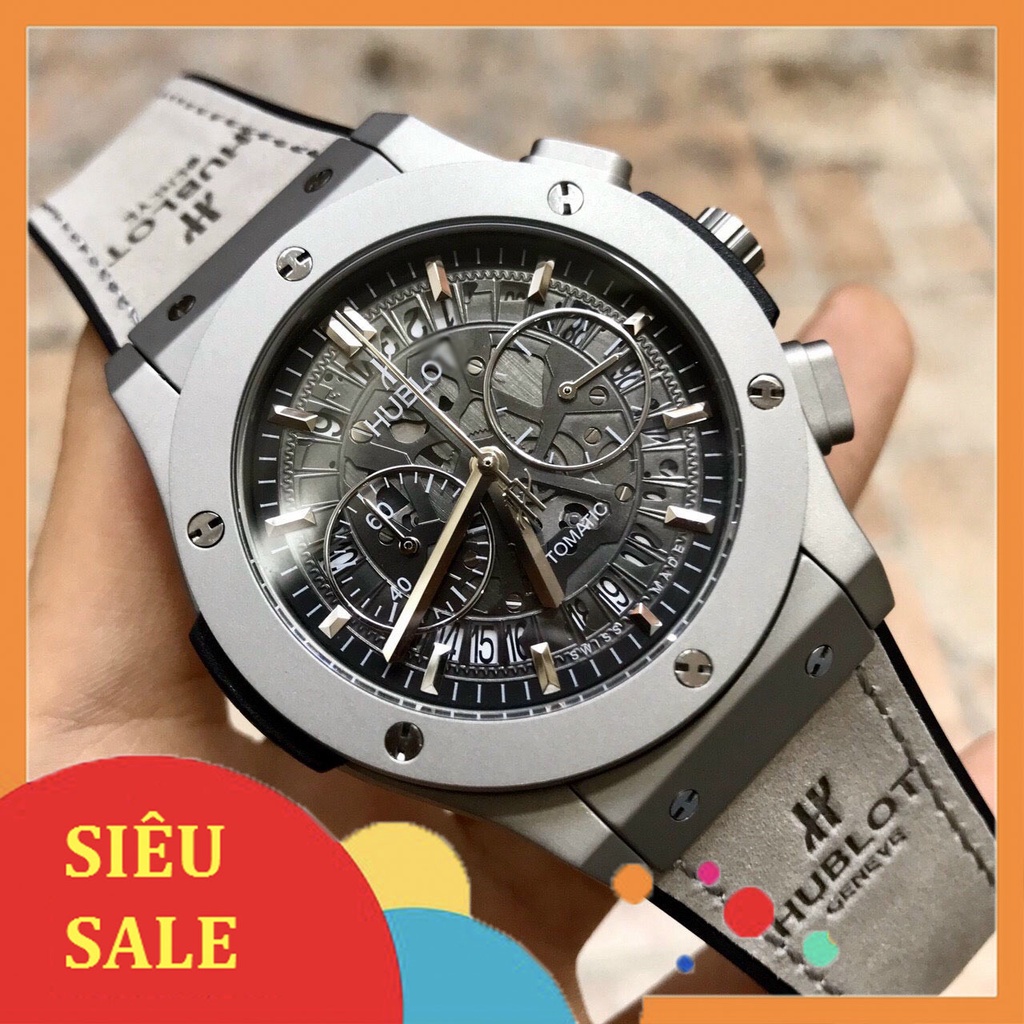 Đồng Hồ Nam❤️𝐇𝐮𝐛𝐥0𝐭🧡Chống Nước,CHống Trầy Xước Cao Cấp Size 42mm,Đồng Hồ Chính Hãng Giá Siêu Rẻ