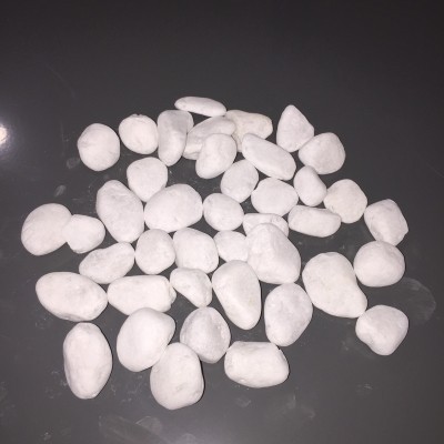 Gói 1kg Sỏi trắng trang trí tiểu cảnh, trang trí bề mặt chậu