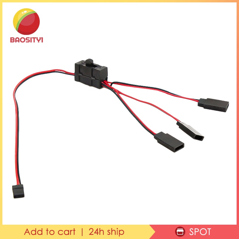 Cáp Chia Chữ Y 4 Pin 1 Sang 3 Servo Cho Máy Bay Điều Khiển Từ Xa