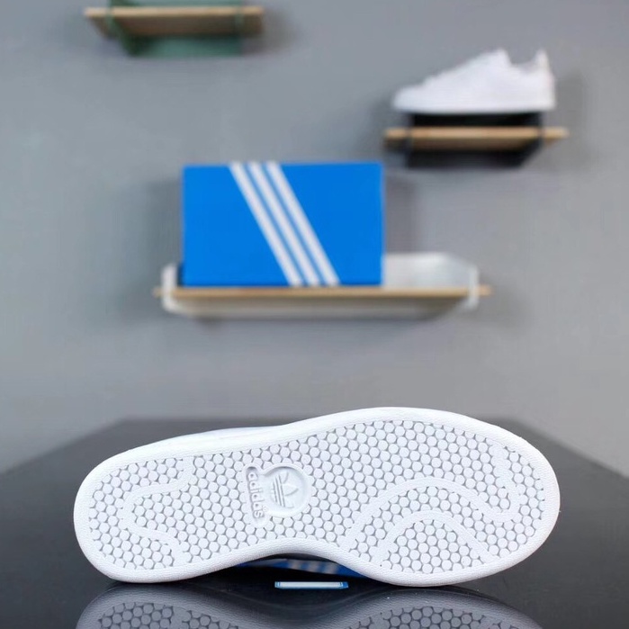 Giày Sneaker Nam Nữ Adidas Stansmith Trắng Bạc