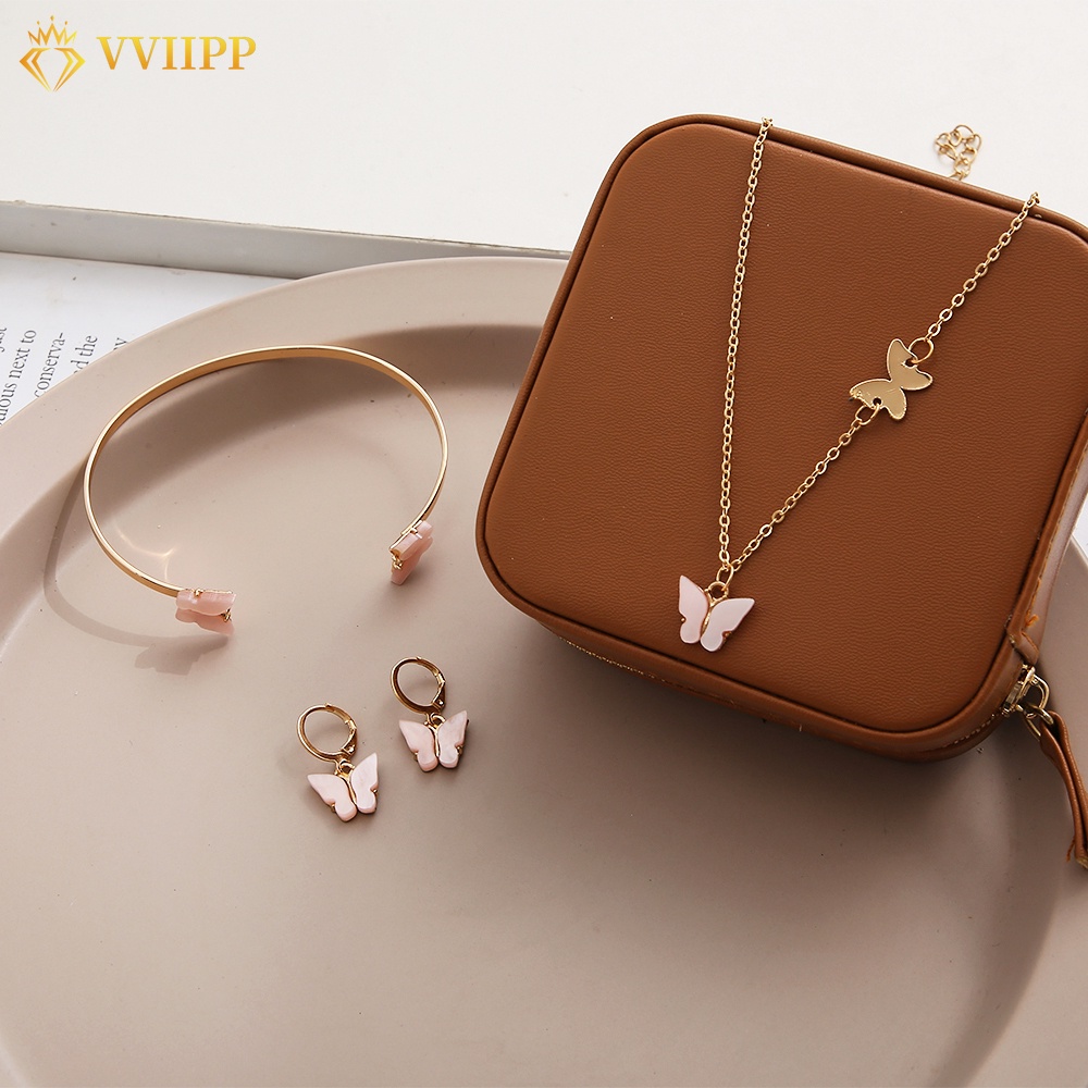 Dây chuyền hợp kim hình bướm thời trang cho nữ