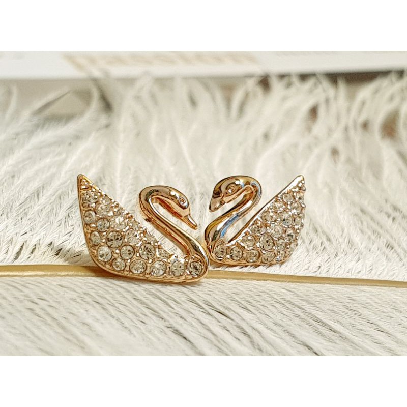 Set dây chuyền hoa tai thiên nga Swarovski  5144289, 5121597